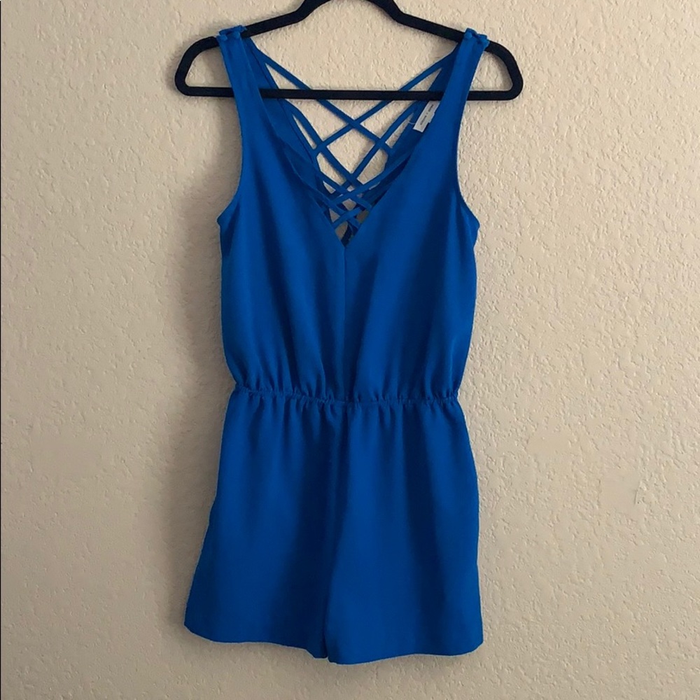 Silence + Noise Multi-Strap Romper - image 2